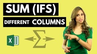 Excel SUMIFS Sum Alternate Columns based on Criteria and Header [upl. by Eednas]