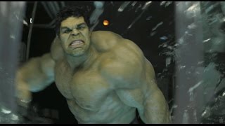 Hulk quotThe Avengersquot transformation HD [upl. by Ellehcear874]