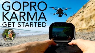 GoPro KARMA Drone Tutorial How To Get Started [upl. by Felike]