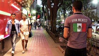 MEXICO CITY — Zona Rosa Video Walk 【4K】🇲🇽 [upl. by Braden]