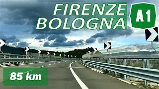 A1  FIRENZE  BOLOGNA  Autostrada del Sole [upl. by Cecilla]