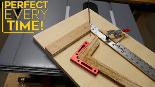 The Key to PERFECT Picture Frames Is a PERFECT Miter Sled [upl. by Finn]