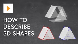 How To Describe 3D Shapes [upl. by O'Connell728]