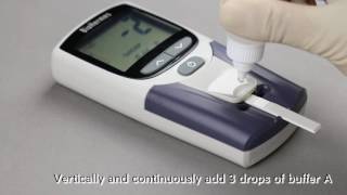 Xpress A1c Demonstration 2  Accurex Biomedical  High Precision [upl. by Eula]