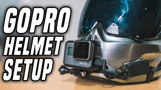 The BEST GoPro Helmet Mount Setup for EVERY Helmet  Plus GoPro settings [upl. by Bevvy]