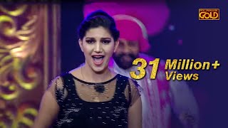 Tere Thumke Sapna Choudhary  Live Dance Performance  PTC Punjabi Film Awards [upl. by Anikal]