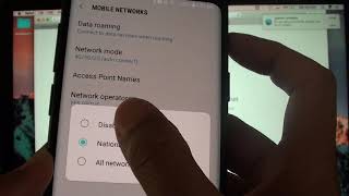 Samsung Galaxy S9  S9  How to Enable  Disable Data Roaming [upl. by Rikki871]