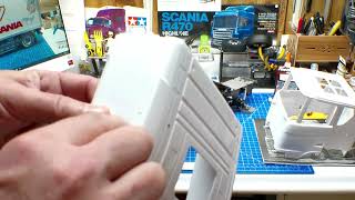 Tamiya Scania 770S build [upl. by Erialcyram188]