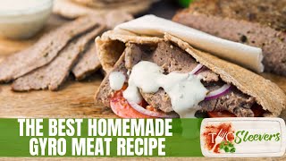 Easiest Tastiest and BEST Homemade Gyro Meat Recipe [upl. by Albertina749]