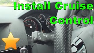 How to InstallActivate Cruise Control [upl. by Brotherson380]