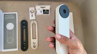 NEW Google Nest Doorbell 2021  Battery  Easy installation [upl. by Ihp554]