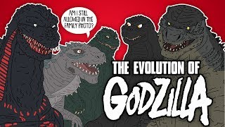 The Evolution Of Godzilla Animated [upl. by Kecaj]