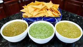 How to make The BEST Salsa Verde Recipe  Boiled Fresh or Roasted Salsa [upl. by Oryaj151]