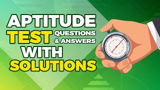 How to Pass Aptitude Test Questions with Answers and Solutions [upl. by Zednanref520]