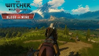 Witcher 3 Wild Hunt  Exploring Toussaint in 4K [upl. by Peppy]