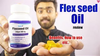 Flaxseed Oil review  Benefits How to use vs fish oil  QualityMantra [upl. by Garson963]