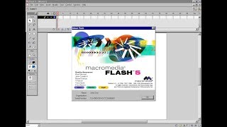 Macromedia Flash 50 in 2000 [upl. by Spohr153]