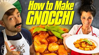 How to Make Gnocchi  Authentic Italian Gnocchi Recipe [upl. by Enaamuj940]