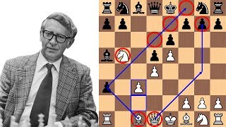 Vasily Smyslov vs Mikhail Botvinnik 1954  A Fast Pawn [upl. by Dranal168]