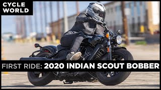 2020 Indian Scout Bobber Sixty Review [upl. by Maible]