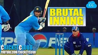 Sourav Ganguly Showing ENGLAND  WHO IS DADA  BRUTAL INNING [upl. by Animar958]