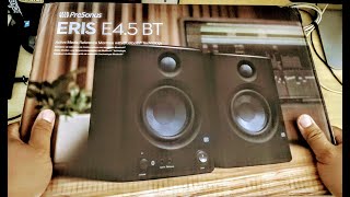 PreSonus Eris E45 BT  Unboxing and First Impressions [upl. by Buchheim]