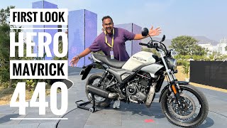 Hero Mavrick 440 First Look  MotorBeam [upl. by Hsima]