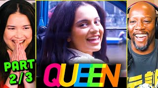 QUEEN Movie Reaction Part 2  Kangana Ranaut  Rajkummar Rao  Lisa Haydon  Vikas Bahl [upl. by Onnem192]