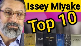 TOP 10 ISSEY MIYAKE FRAGRANCES [upl. by Pape557]