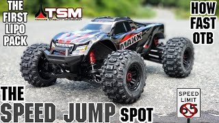 Traxxas MAXX V2 The First Battery Pack EVER [upl. by Anikas]