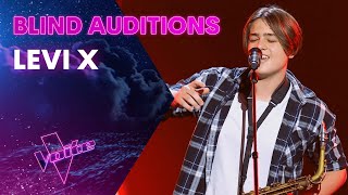 Levi X Sings Seven Nation Army Hit  The Blind Auditions  The Voice Australia [upl. by Ayhdiv]