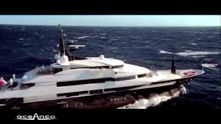 OCEANCO YACHT ALFA NERO 82m [upl. by Eeliab]