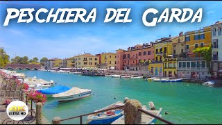 PESCHIERA DEL GARDA Walking Tour Best town in lago di garda  City walk  4K UHD 60fps  2021 [upl. by Naerb]