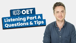 OET Listening Part A Questions amp Tips with Jay [upl. by Oswal164]