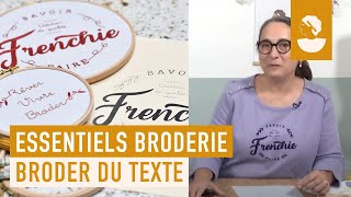 Apprenez à broder du texte sur Artesanecom [upl. by Bang572]