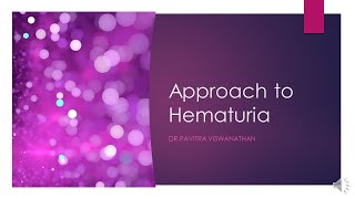 Approach to HematuriaMDDCHDNB Pediatrics Exam preparation [upl. by Zulaledairam]