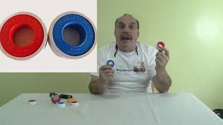 How to Use Plumbers Tape [upl. by Nnire]