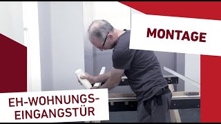 Montagevideo einer EHWohnungseingangstür  PRÜMTüren [upl. by Deibel]