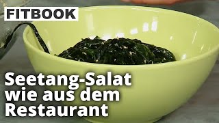 Wakame selber machen  Algensalat Rezept  FITfuttern FIBOOK [upl. by Desberg]