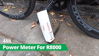 4iiii Power Meter R8000 Installation Plus Test Ride [upl. by Broucek64]