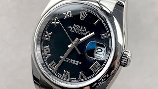 Rolex Datejust 36mm 116200 Rolex Watch Review [upl. by Treacy]