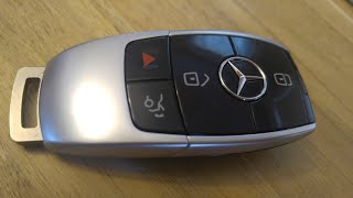 Mercedes Benz Key Fob Battery Replacement  Change  DIY [upl. by Riha378]