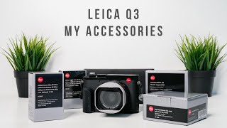 Leica Q3  My Accessories [upl. by Kimberlee929]