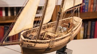 Virginia 1819 model boat [upl. by Domini313]