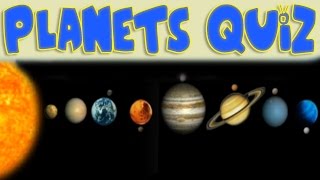 Planets of Our Solar System  Quiz [upl. by Ettezzil]