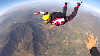 Curso Paracaidismo AFF Saltos del 1  6 SkydiveAndes Chile [upl. by Atronna]