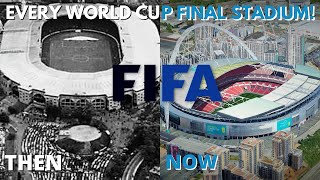 Every World Cup Final Stadium [upl. by Aeynod]