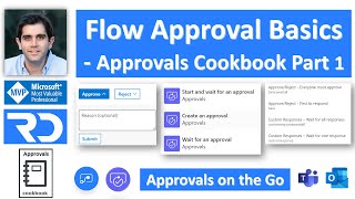 Power Automate Approval Workflow Basics [upl. by Naraa]