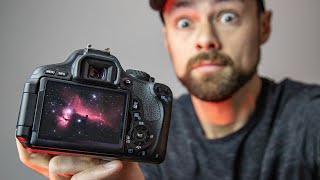 NEBULA Photography with a Cheap DSLR amp Lens [upl. by Otrebtuc]