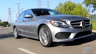 2017 MercedesBenz CClass  Review and Road Test [upl. by Nnayelsel]